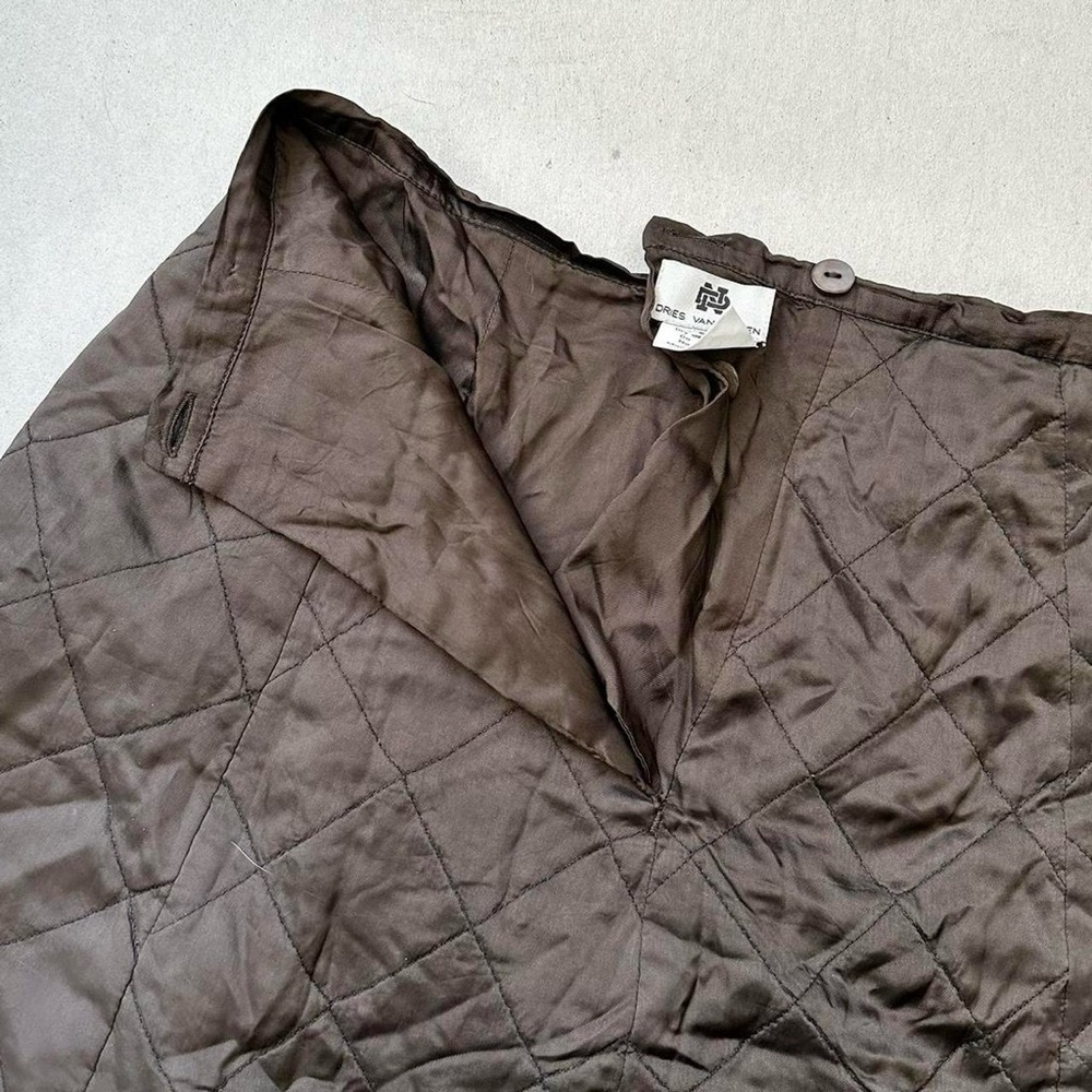 Dries Van Noten Quilted Skirt - Picture 4 of 5